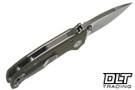 Demko AD20 CXT - OD Green G-10 - Barong CPM-3V Blade
