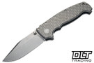 Demko AD20 XXX - Dragon Scale Titanium - Clip Point CPM-3V Blade