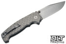 Demko AD20 XXX - Dragon Scale Titanium - Clip Point CPM-3V Blade