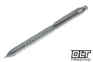 MachineWise ROTA Pen - Raw Stonewash Dimple Body - Click Mechanism #0450