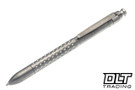 MachineWise ROTA Pen - Raw Stonewash Dimple Body - Click Mechanism #0453