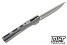 MachineWise Sonora - Ti Bolster - Stonewash Sunray Titanium - Lightwash S90V S-Grind Blade #2325