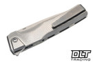 MachineWise Sonora - Brass Bolster - Stonewash Fine Step Titanium - Stonewash S-Grind S90V Blade #2290