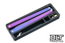 MachineWise Serif - Pink Purple Fade Titanium - Drop Point S35VN Blade #849