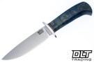 Blade Raid Custom Manitou Cru-Wear Blue Maple Burl