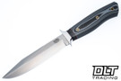 Blade Raid Custom Smoke Jumper 3V Midnite Tiger G-10 - Acrylic Spacer