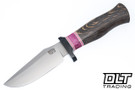 Blade Raid Custom Trail Mate 2 CPM-154 Bog Oak - Maple Burl Spacer