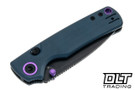 Vosteed Porcupine - Blue G-10 - Black Stonewash 14C28N Blade