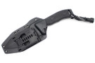 Microtech Crosshair D/E Fixed Blade - Black