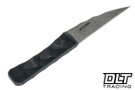 Auxiliary Manufacturing Rev Mini - Ghost Layer G-10 - Darkwash AEB-L Blade