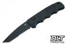 Boker Plus Kalashnikov - Black Textured Aluminium - Tanto D2 Blade - Partially Serrated