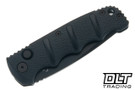 Boker Plus Kalashnikov - Black Textured Aluminium - Tanto D2 Blade - Partially Serrated