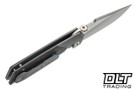 Attn2Detail MK3 Medium Gen 4 - Grey Wash Titanium - 80's CamoCarbon - Harpoon MagnaCut Blade