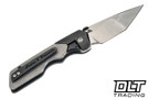 Attn2Detail MK3 Medium Gen 4 - Blackened Titanium - Countoured 20 LPI Handle - Hissatsu MagnaCut Blade