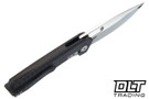 Vanguard Integral Breaker - Gray Flame Titanium - Super Mirror Polished Vanax Blade #8