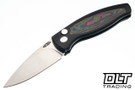 Three Rivers Manufacturing Pit Bull Auto MagnaCut - Black Aluminum - 80's CamoCarbon Inlay