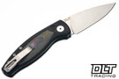 Three Rivers Manufacturing Pit Bull Auto MagnaCut - Black Aluminum - 80's CamoCarbon Inlay
