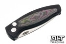 Three Rivers Manufacturing Pit Bull Auto MagnaCut - Black Aluminum - Watermelon Sugar CamoCarbon Inlay