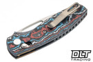 Three Rivers Manufacturing Bulldog Rev-B MagnaCut - River Lok - 3D Contoured Smooth Star Spangled FatCarbon
