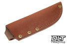 Lishen Dakota A2 - Ranger Green Canvas Micarta - Thick Red Liners - Brass Pins