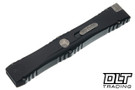 Microtech Nemesis IV - Black Hardcoat Ano Alloy - Apocalyptic Blade - Marfione Select - 1152-12APMS1