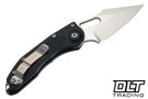 Microtech Mini Stitch Ram-Lok - Black Handle - Stonewash Blade - Proof Run - 169M-10PR