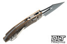 Microtech Mini Stitch Ram-Lok - Tan Frag Handle - DLC Blade - 169MRL-1FRTA