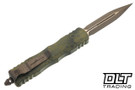 Microtech Dirac D/E - Bazooka Hex Camo Handle - Bronze Apocalyptic Blade - Signature Series - 225-13APBOHXCS