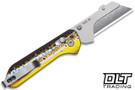 KNAFS Yuti Utility Knife - Brown Trout G-10