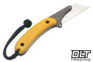 Banzelcroft MEK - Vintage Butterscotch Micarta - Black Liners