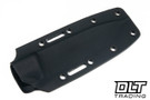 Hellbender Mudpup 5 Gen 2 - Black OD & FDE G-10 - Tumbled MagnaCut Blade - Kydex Sheath