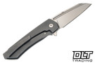 MachineWise Mojave - Raw Scorched Titanium - Lightwash S90V Blade #1552