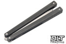 MachineWise Opus V2 - Raw Scorched Titanium - Stonewash Drop Point Live S35VN Blade #846
