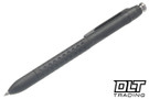 MachineWise ROTA Pen - Raw Scorched Dimple Titanium - Parker Style Tip - Click Mechanism #0470