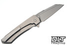 MachineWise Mojave - Raw Mosaic Titanium - Stonewash S90V Blade #1518