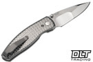 Three Rivers Manufacturing Neutron 2 Mike Irie Compound Grind - Mirror Polished CPM-154 Blade - Frag Titanium