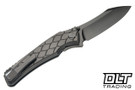 Hawk Talon - Dragon Scale Titanium - Brightwash M390 Blade