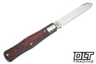 Jack Wolf Coffin - Gateway Series - Lava Flow FatCarbon - Satin 14C28N Blade