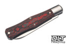 Jack Wolf Coffin - Gateway Series - Lava Flow FatCarbon - Satin 14C28N Blade