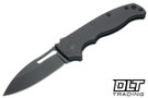 Demko AD20.5 Stealth - Black Aluminum - DLC 20CV Slicer Shark Blade