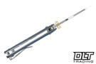 Vosteed Vombat - Blue G-10 - Satin 14C28N Blade