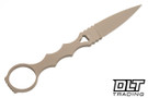 Benchmade SOCP Dagger - Desert Sand Cerakote 440C - Tan Sheath