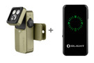 Olight Oclip 2 Ultra Premium Clip Flashlight - Olive Green