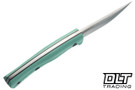 7Forge Hawkeye EDC MagnaCut - Tiffany Blue G-10 - Black Liners & Pins