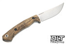 7Forge Hawkeye EDC MagnaCut - Spalted Tamarind - Black Canvas Liners & Pins #1
