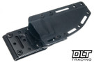 Reiff RUT - Black G-10  - Saber Grind - Stonewash MagnaCut Blade - RU319BLGBLKA