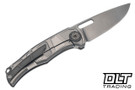 Rangermade Knife & Tool OBJ-2 - Titanium - Drop Point MagnaCut Blade #034