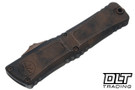 Microtech Combat Troodon Gen III T/E - Plague Outbreak Handle - Plague Outbreak Blade - Signature Series - 1144-2PLOBS