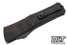 Microtech Combat Troodon Gen III T/E - Plague Outbreak Handle - Plague Outbreak Blade - Signature Series - 1144-2PLOBS