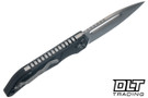 Heretic Koschei - Black Aluminum - Battleworn MagnaCut Blade - H061-5A